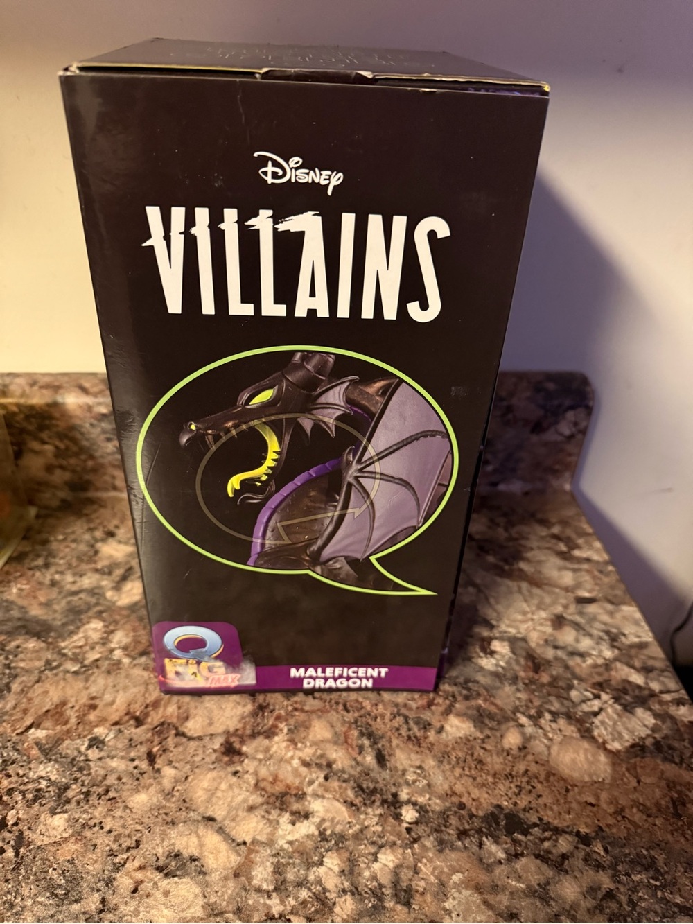 Disney Maleficent Dragon Collectible - Black, Purple & Green Accents